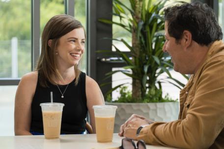 Brittany tells Greg that after 5 different medications, she began an open dialogue with Kasen’s neurologist about EPIDIOLEX® cannabidiol