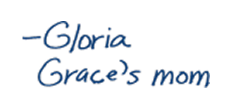 Gloria (Grace's mom)